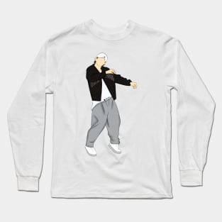 Kim Taehyung Run Bts Long Sleeve T-Shirt